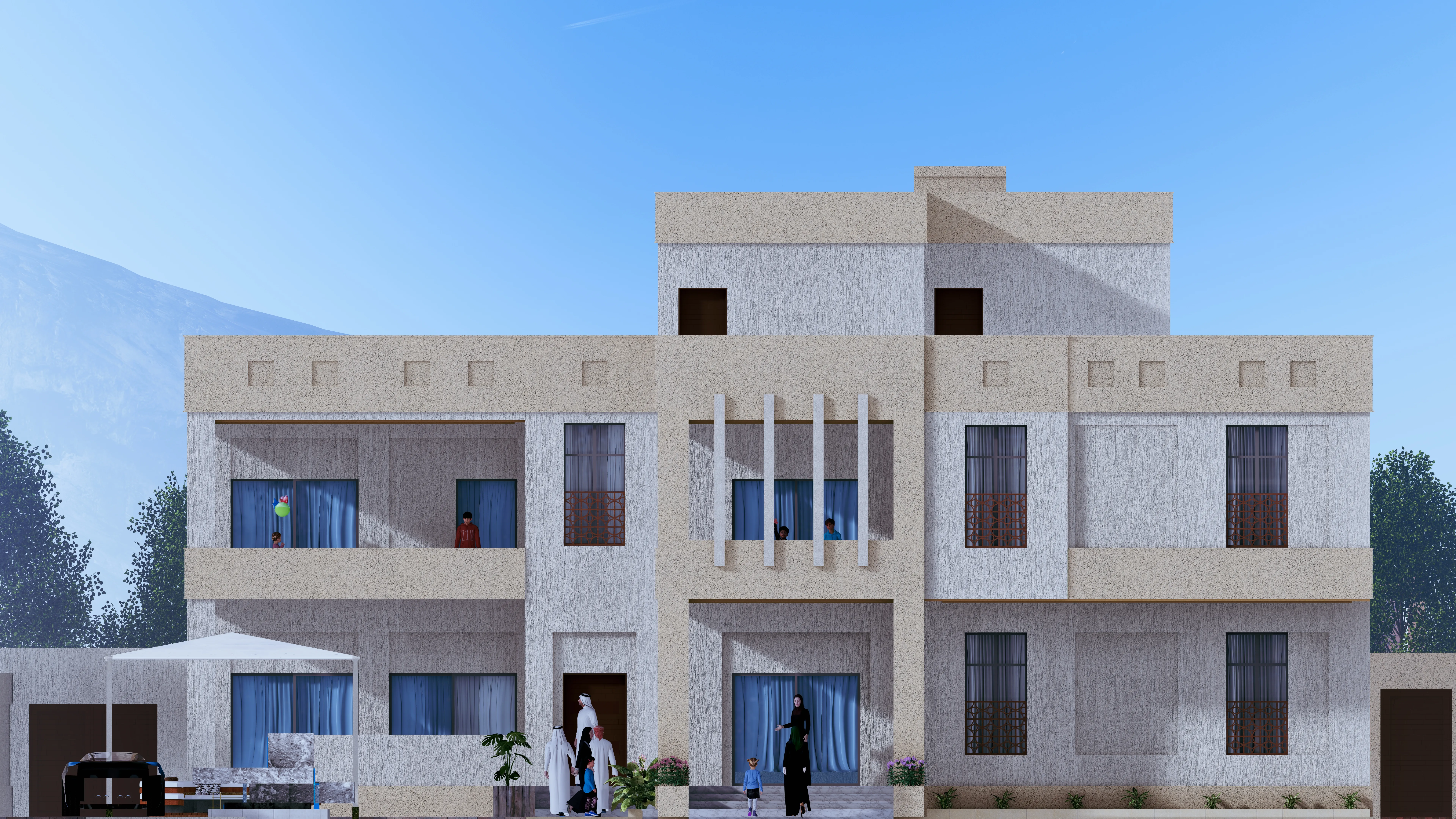عمارة سكنية - 2